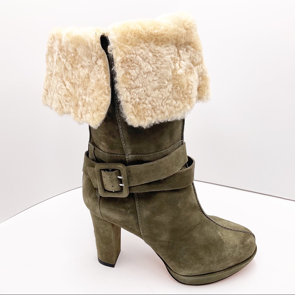 🆕{Pierre Hard/Gap} Suede Platform Boots